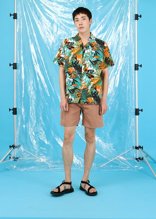 썸머 하와이안 셔츠 (2color) R#2074